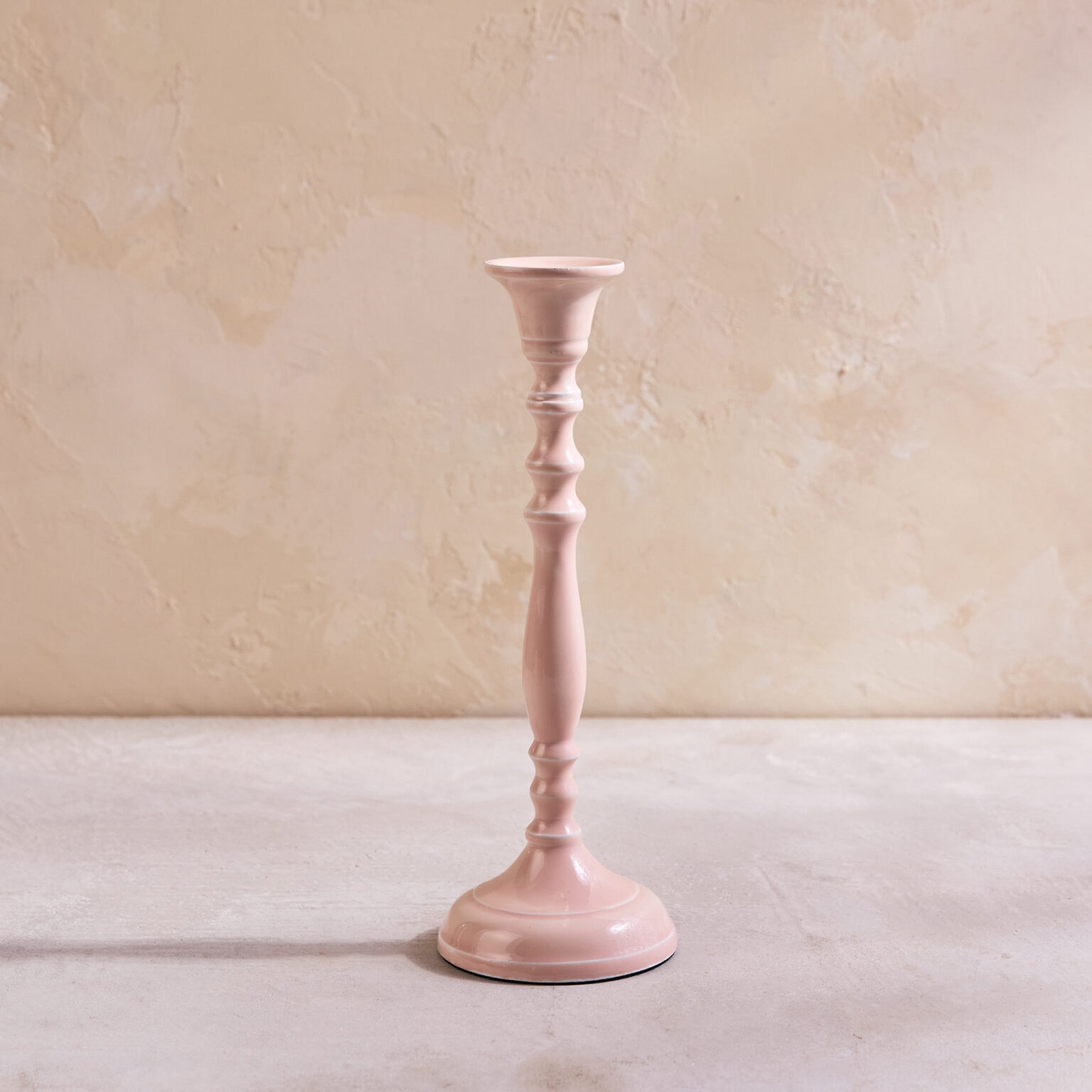 Nera Light Rose Medium Candle Holder