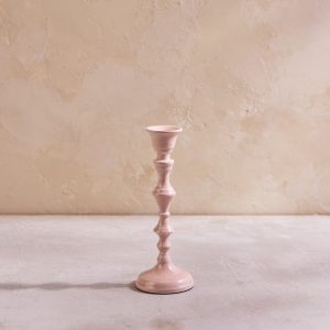 Nera Light Rose Small Candle Holder