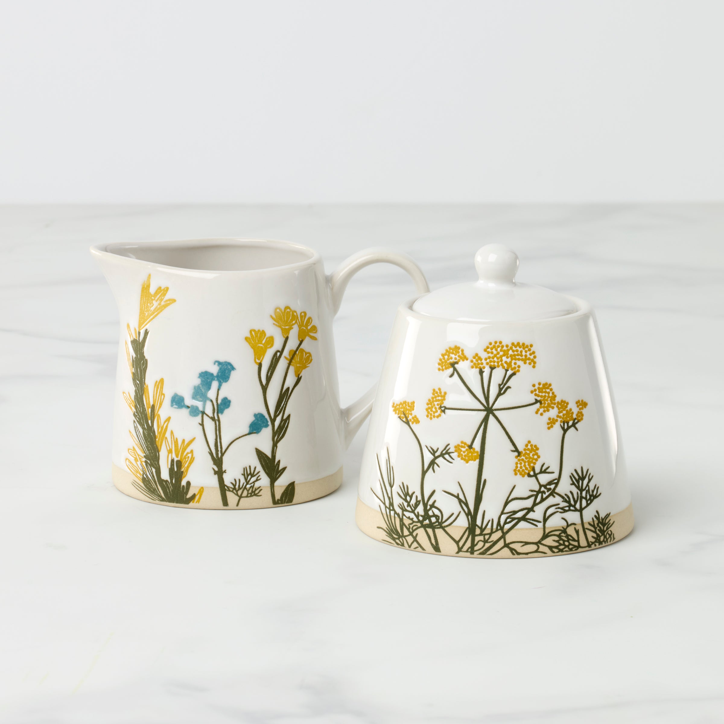 Wildflowers Sugar & Creamer Set - Image 2
