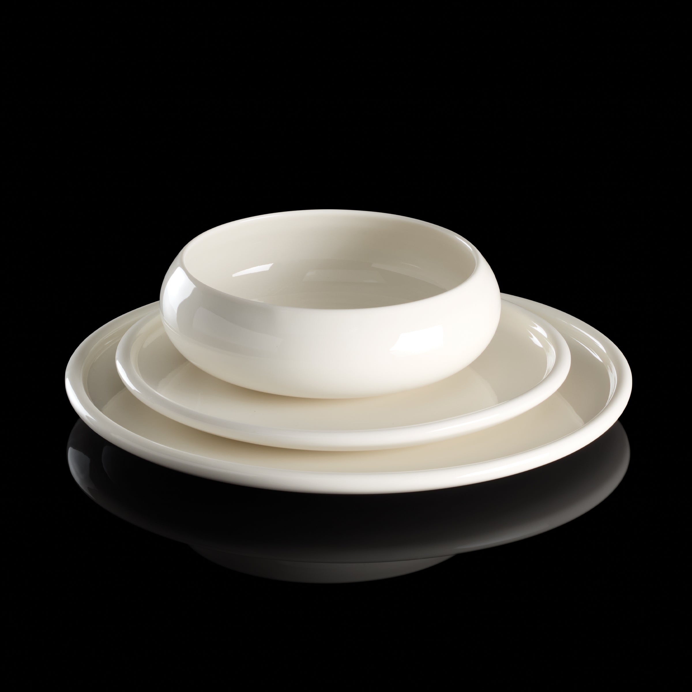 Quirk 12-Piece Dinnerware Set - Image 9