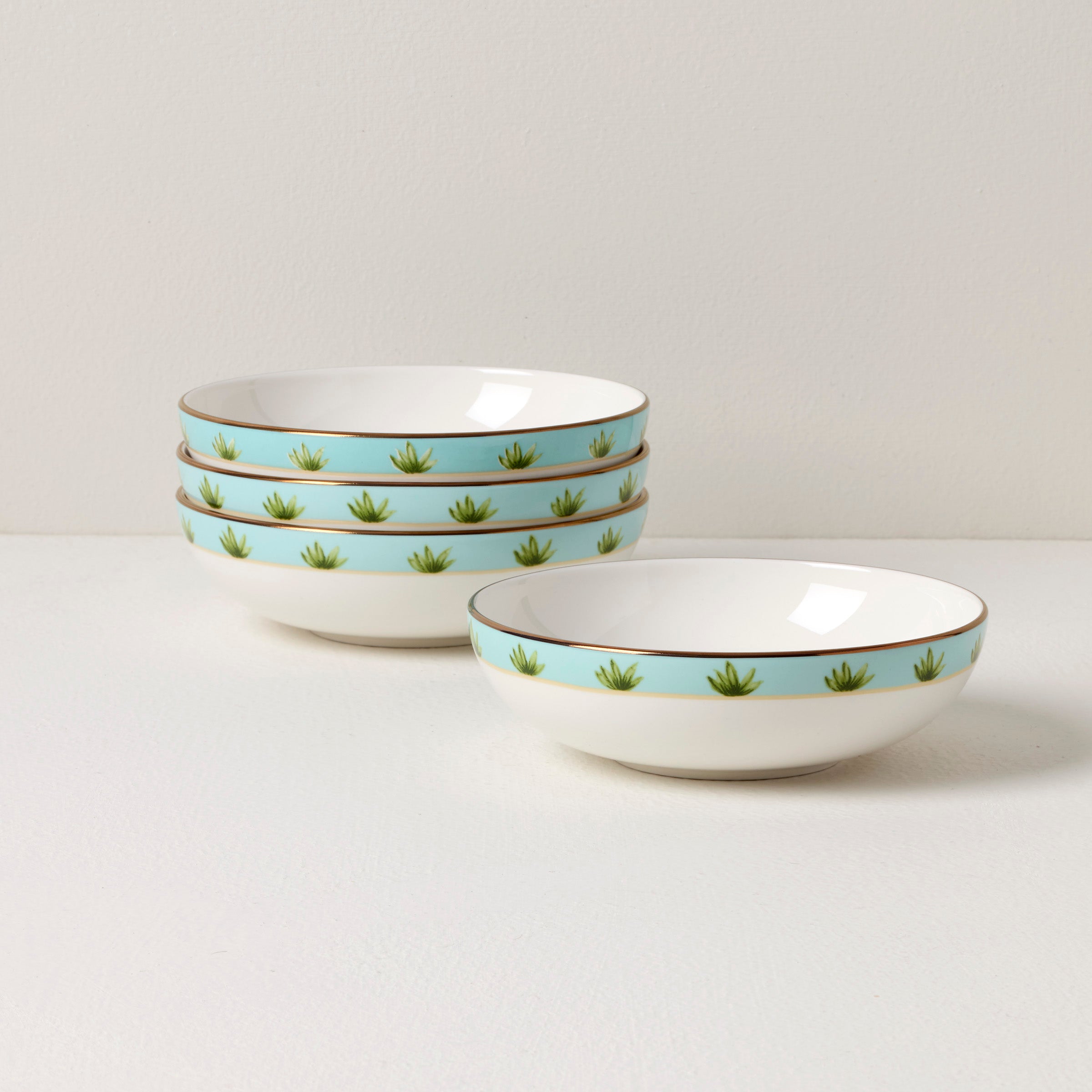 British Colonial Tradewinds Fruit Bowls. Set of 4