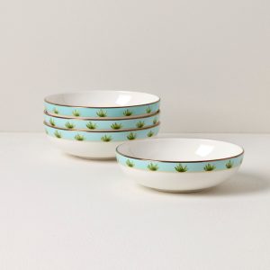 British Colonial Tradewinds Fruit Bowls. Set of 4