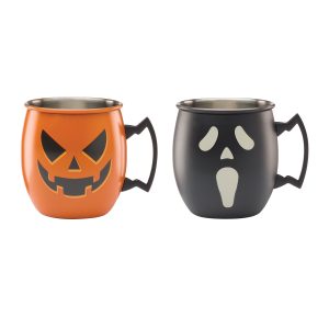 Halloween Moscow Mule Mugs. Set of 2