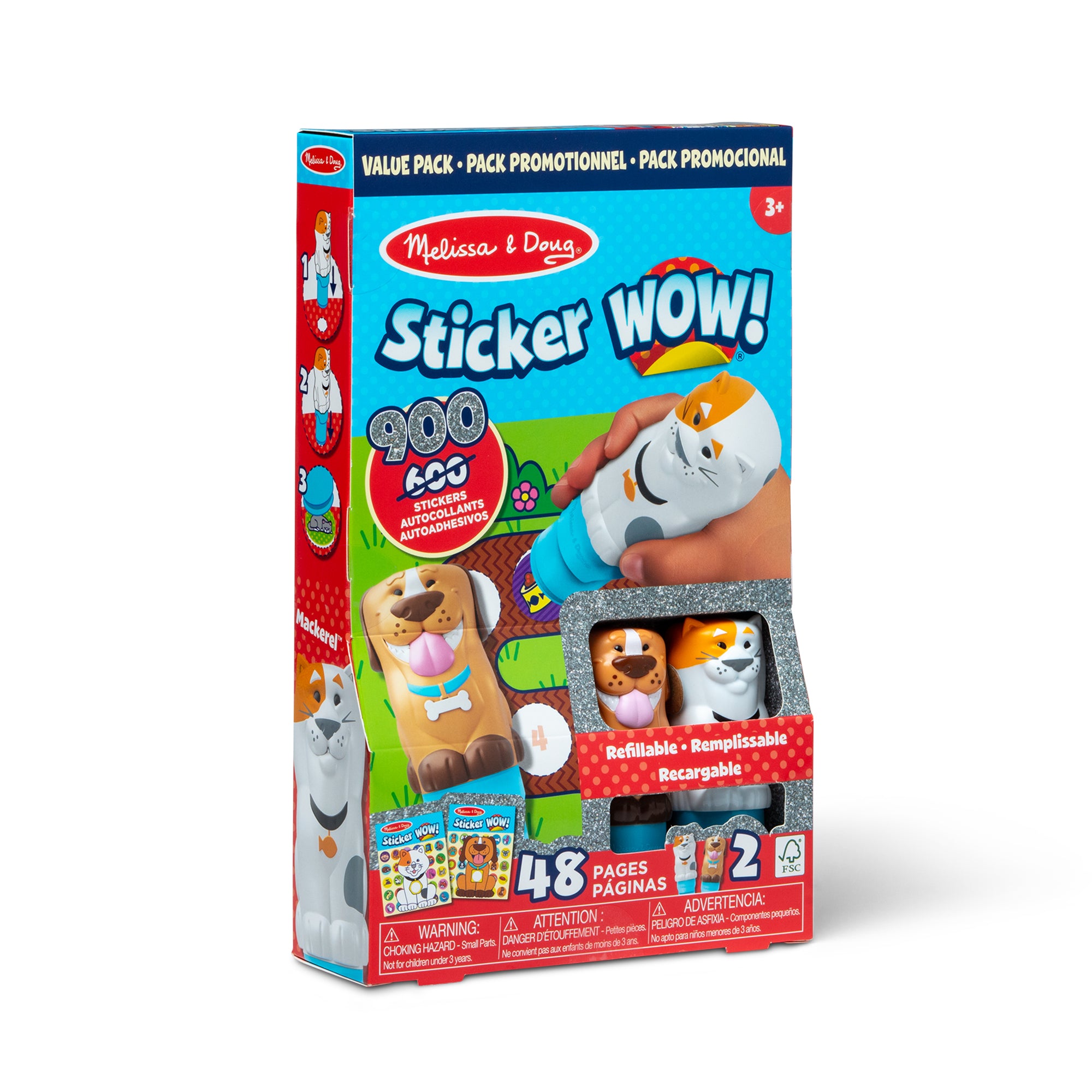 Sticker WOW!® Activity Pads & Sticker Stampers VALUE PACK - Pets - Image 3