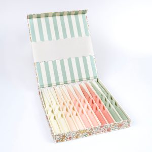 Meri Meri x Liberty Wharfedale Candle Gift Box. Set of 10