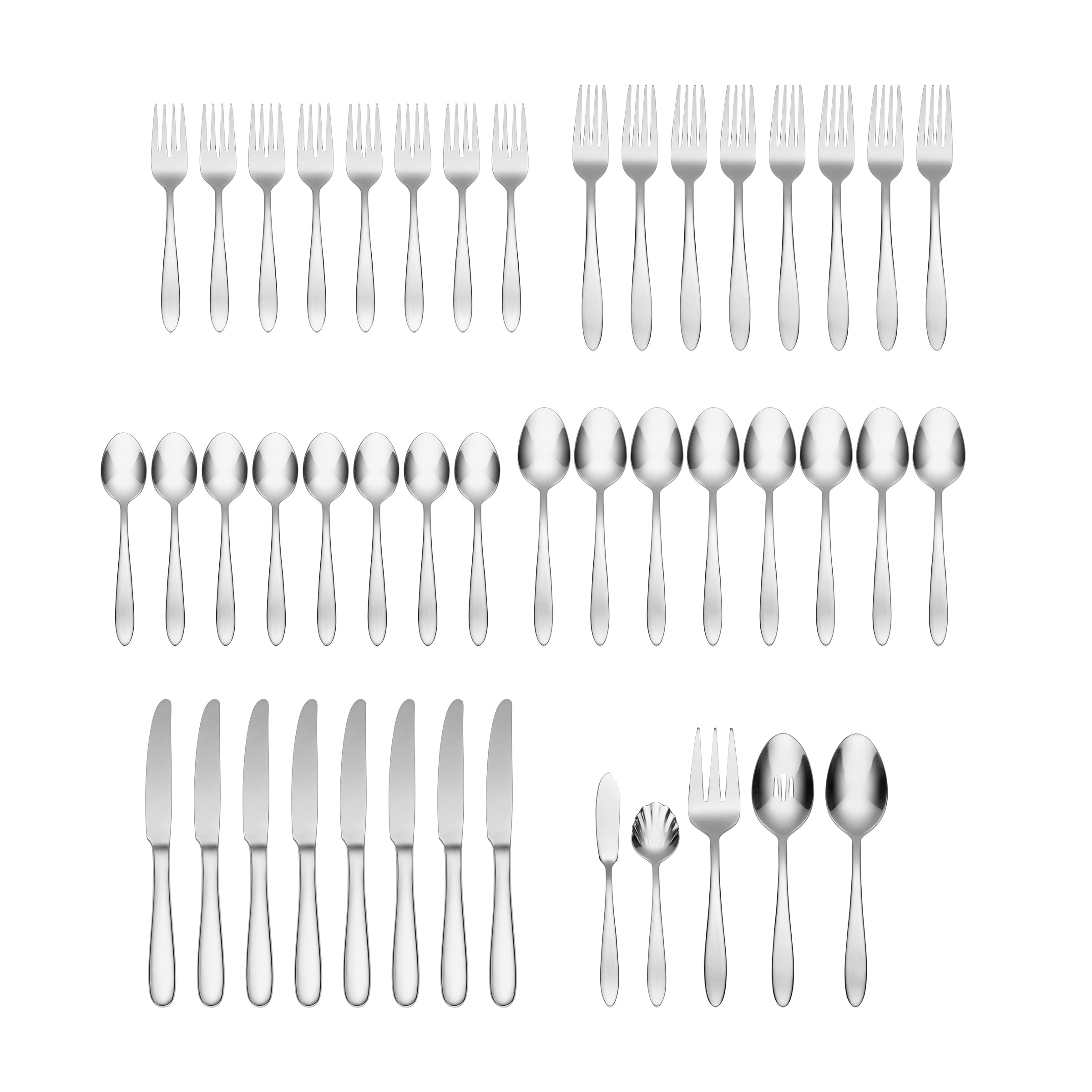 Mooncrest 45-Piece Flatware Set - Image 3