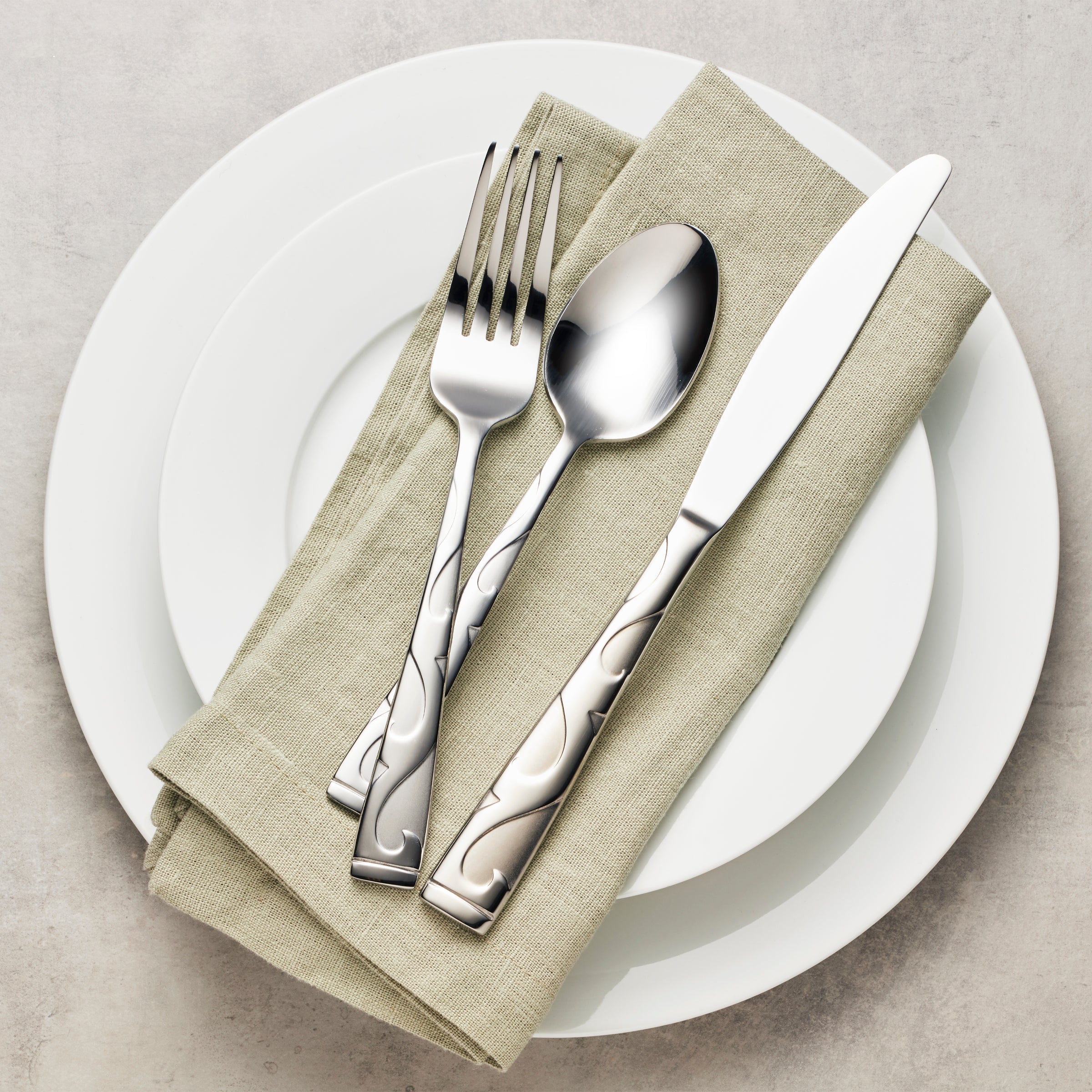 Tuscany 20-Piece Flatware Set - Image 3
