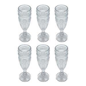 Fiesta Flutes. Set of 6