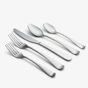 Rhiannon Satin 20-Piece Flatware Set