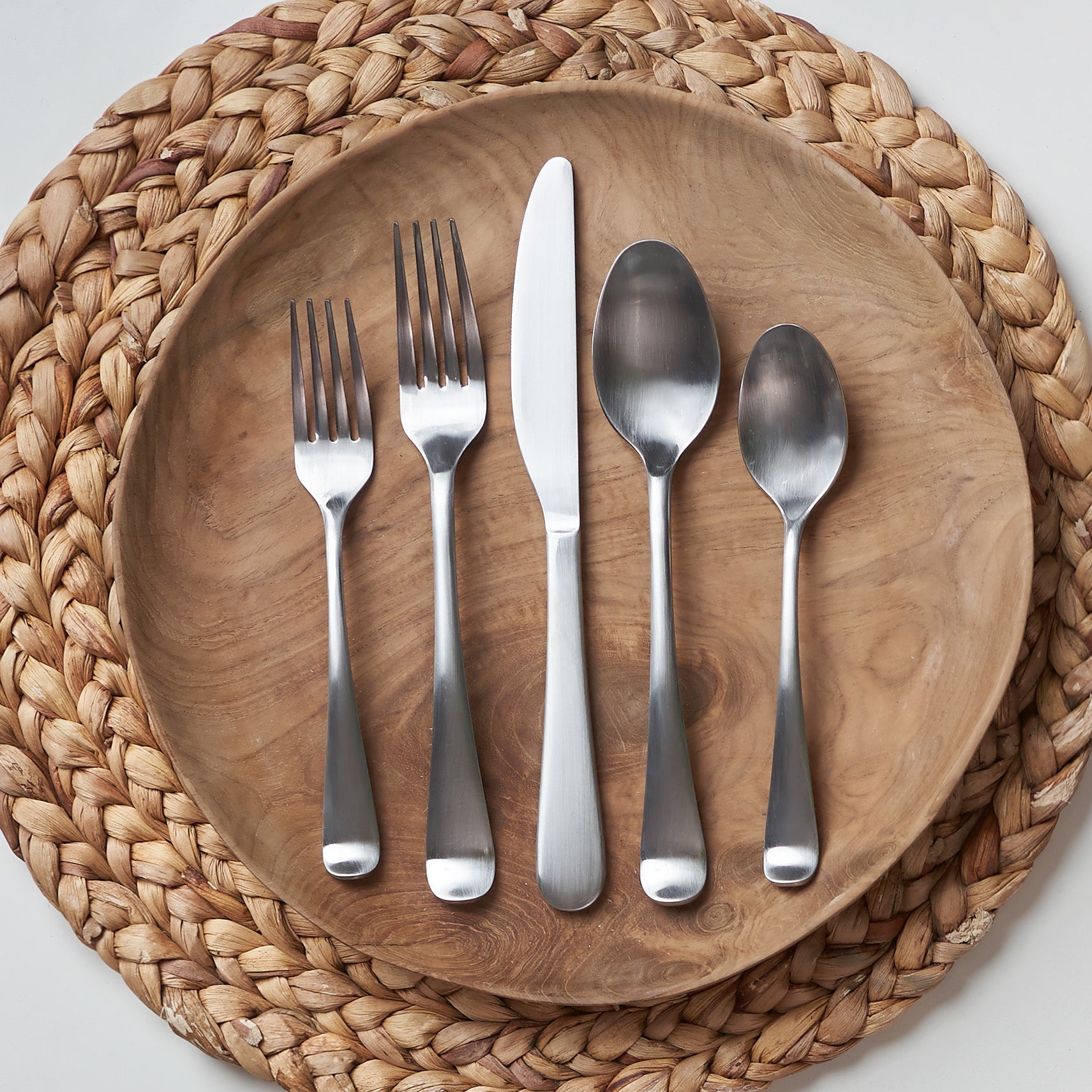 Rhiannon Satin 45-Piece Flatware Set - Image 7