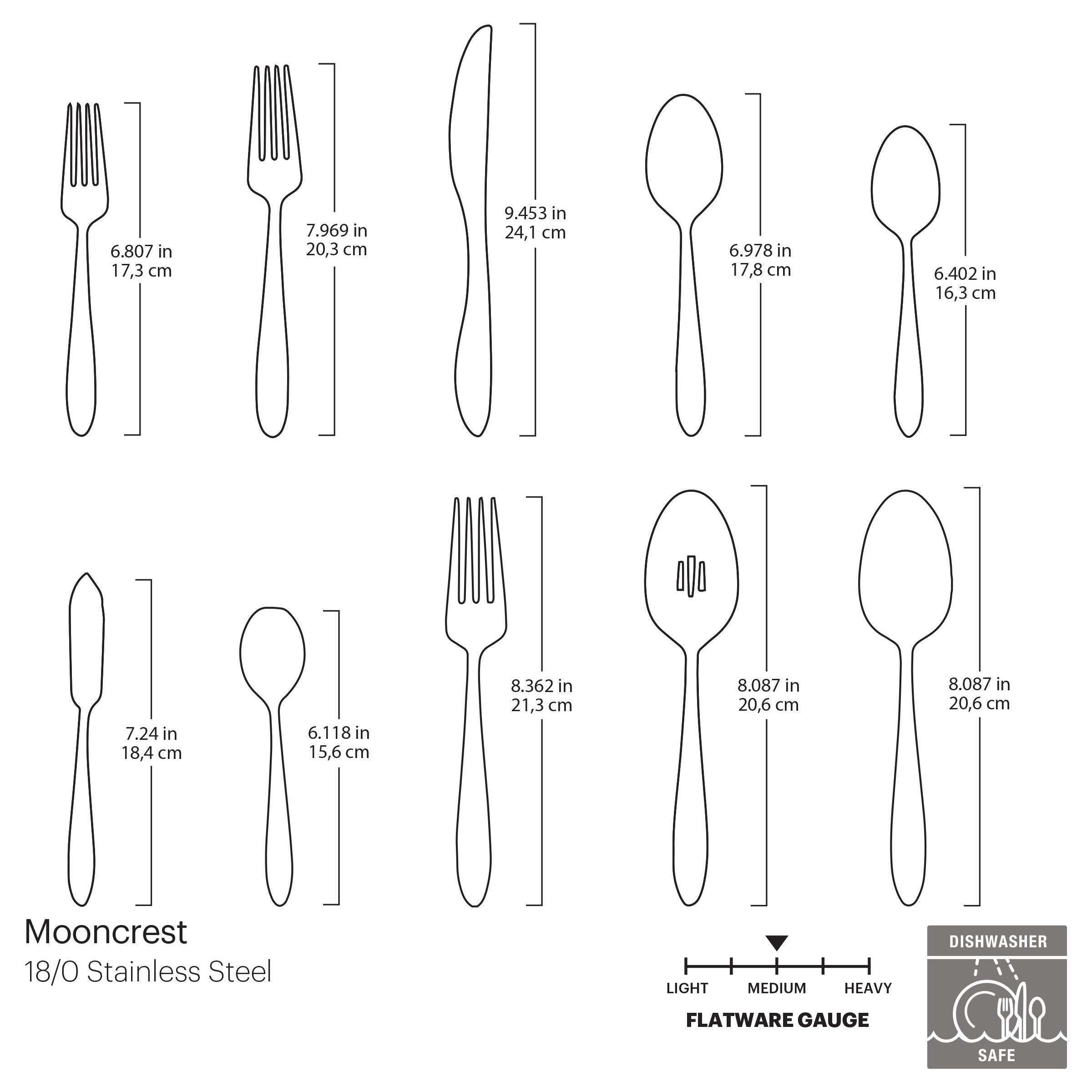 Mooncrest 65-Piece Flatware Set - Image 6