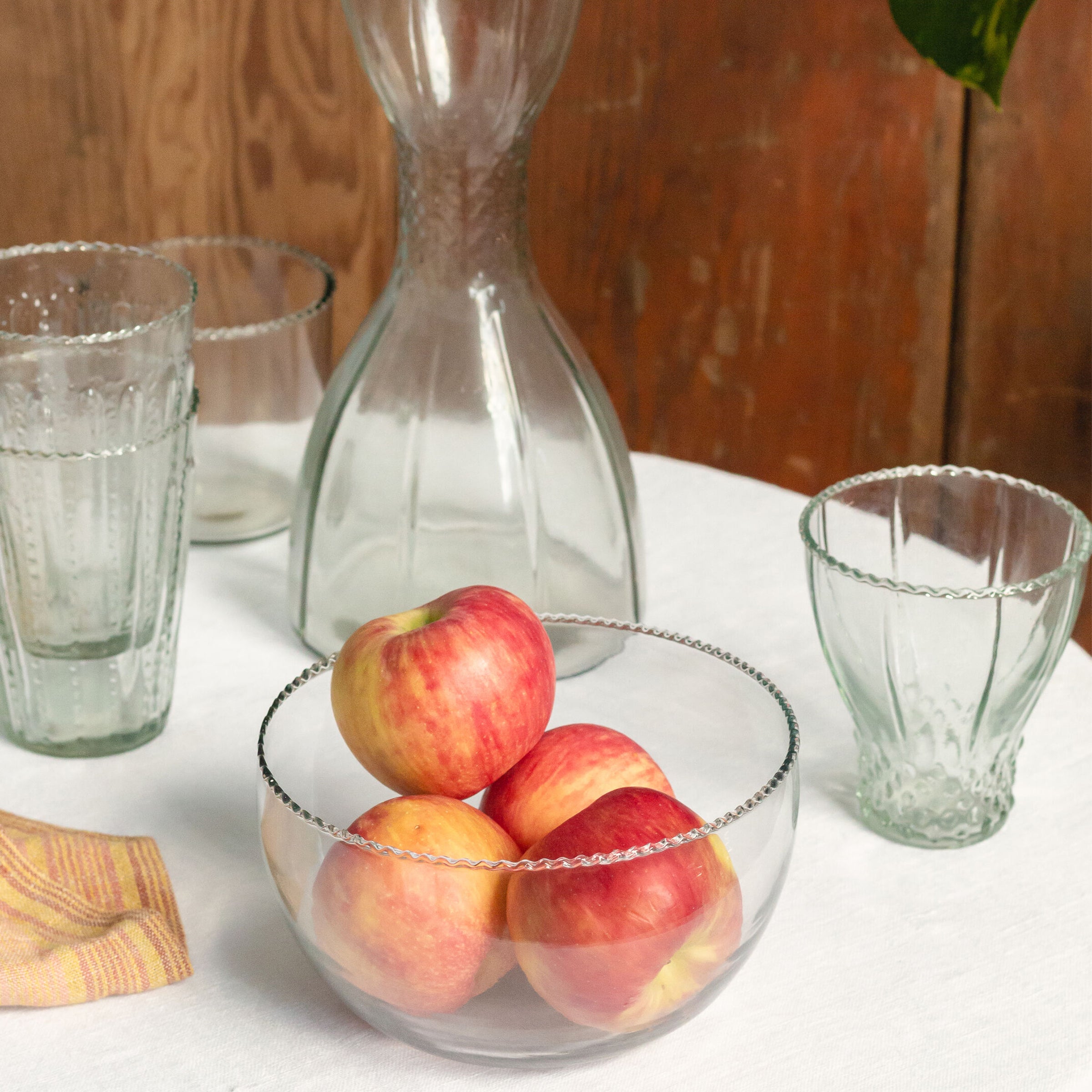 Ruffle Bell Glass Carafe - Image 2