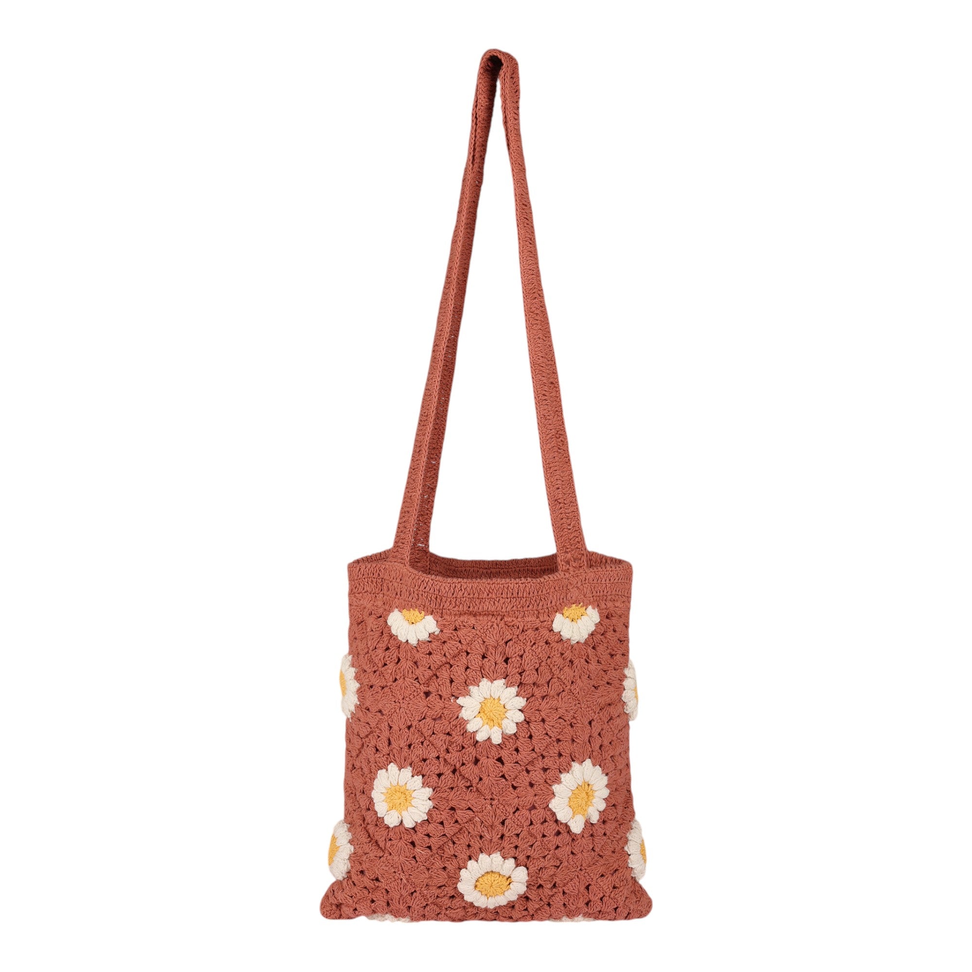 Wandering Beach Crochet Tote Bag - Image 3