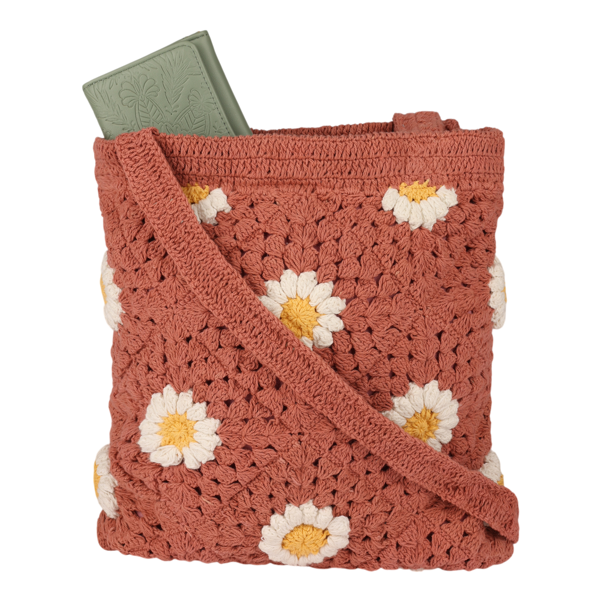 Wandering Beach Crochet Tote Bag - Image 4