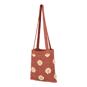 Wandering Beach Crochet Tote Bag