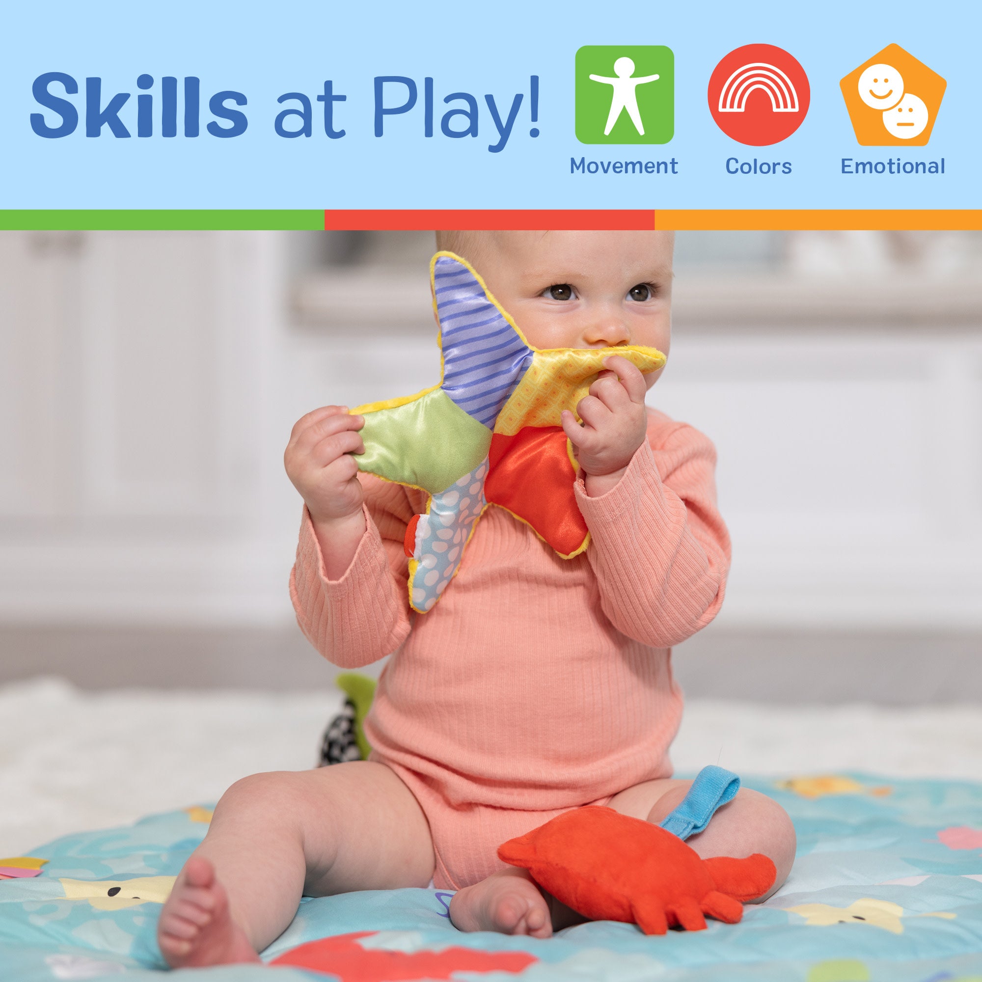 Ocean Easy-Fold Play Gym - Image 4