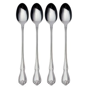 True Rose Tall Drink Spoons. Set of 4