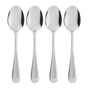 Satin Sand Dune Dinner Spoons. Set of 4