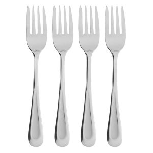 Satin Sand Dune Salad Forks. Set of 4