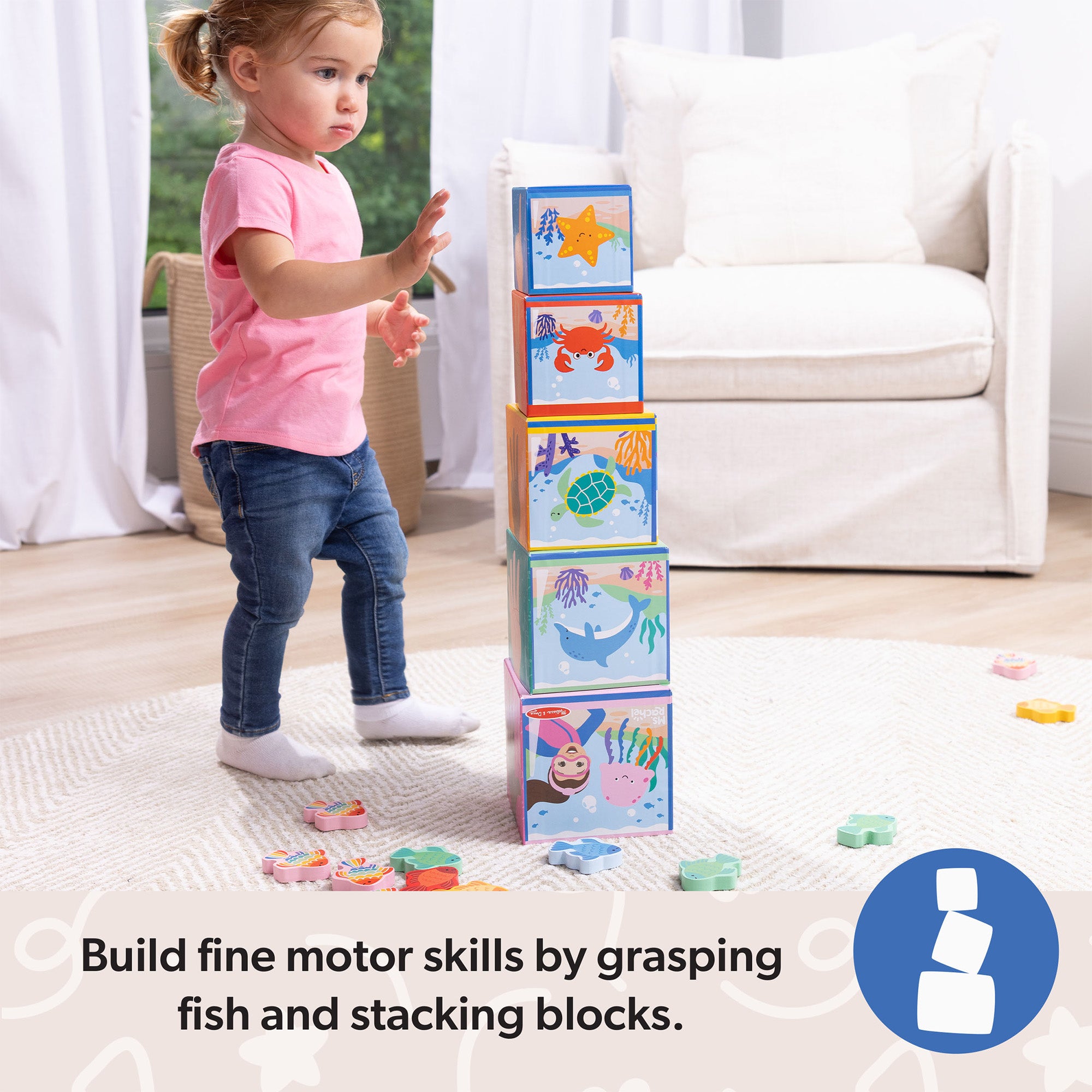 Ms. Rachel™ Sort & Count Nesting Blocks - Image 5