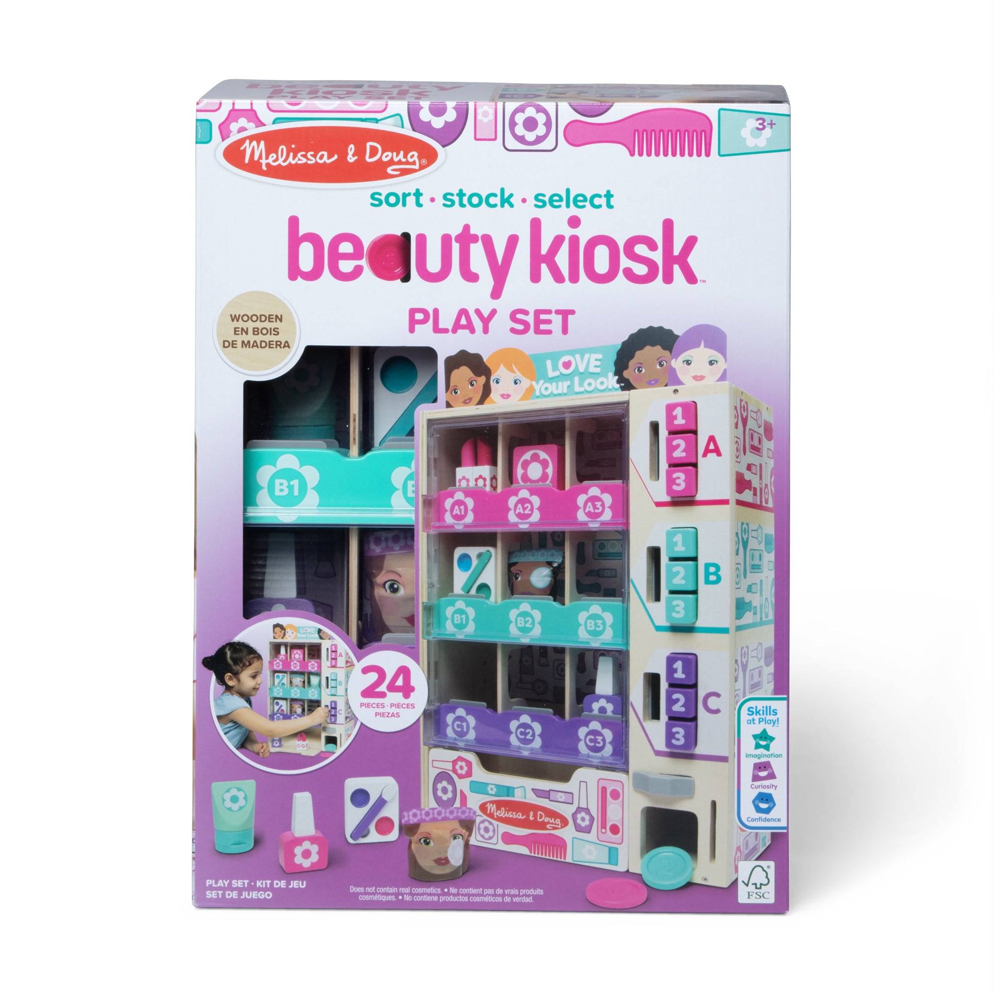 Sort. Stock. Select Beauty Kiosk Play Set - Image 3