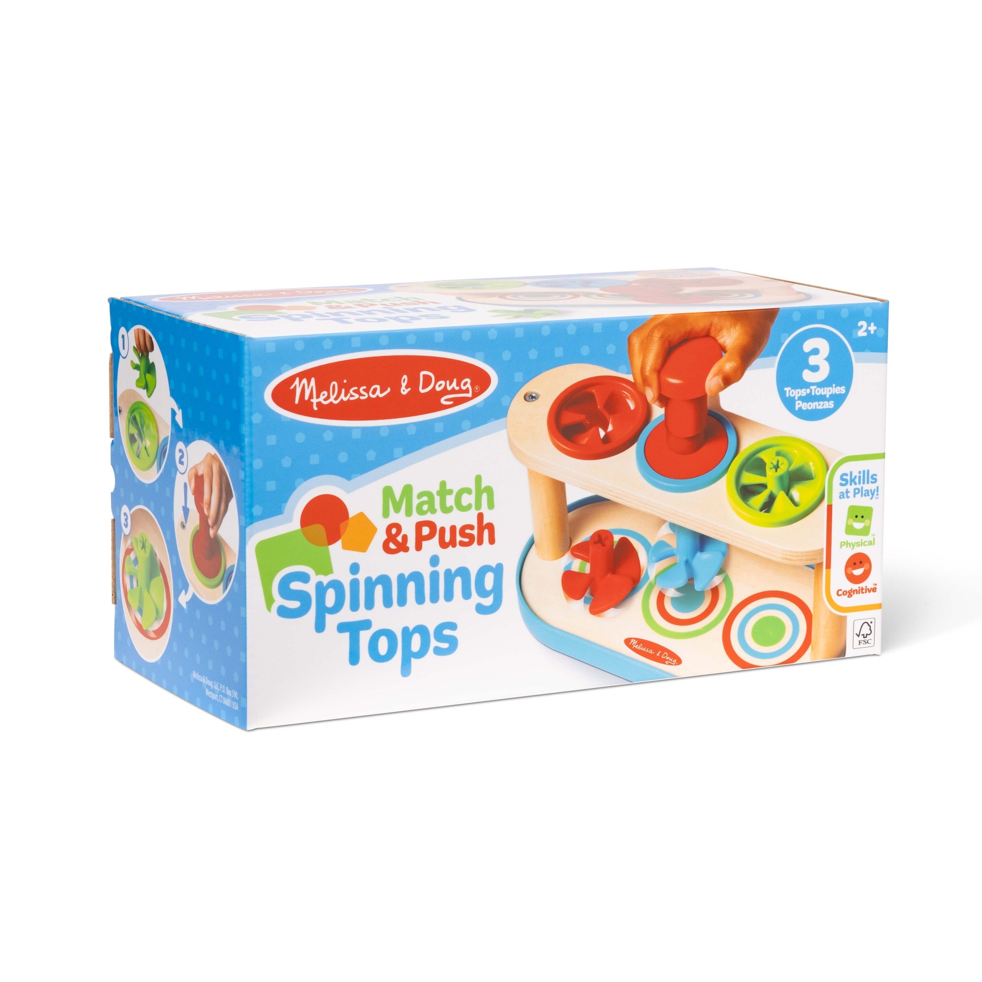 Match & Push Spinning Tops - Image 3