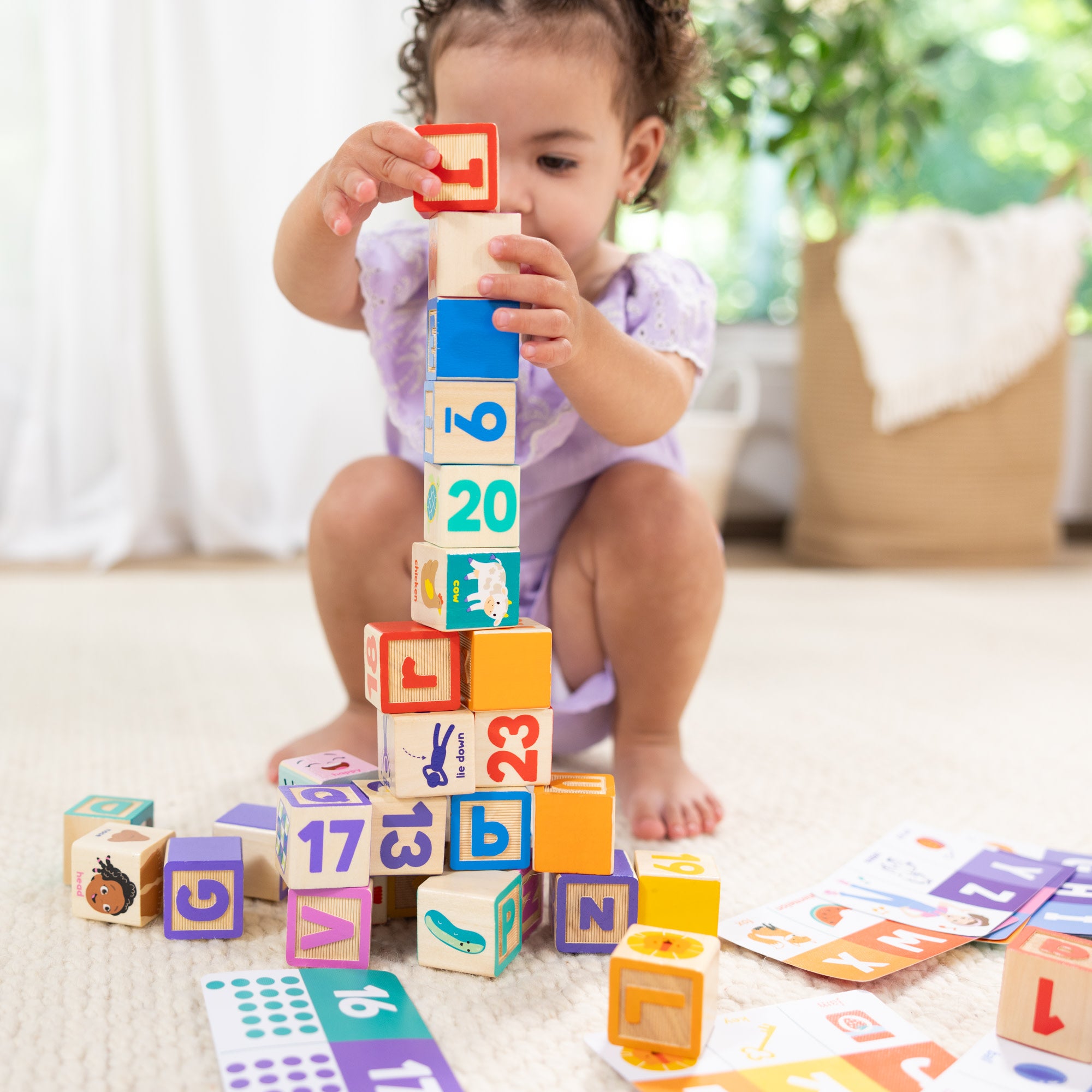 Ms. Rachelâ„¢ Wooden Learning Blocks - Image 7