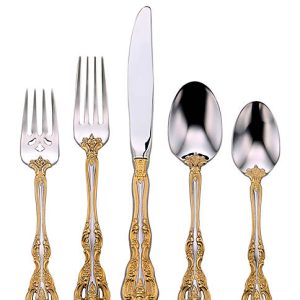 Golden Michelangelo 5-Piece Place Setting