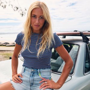 Poolside Crop Tee